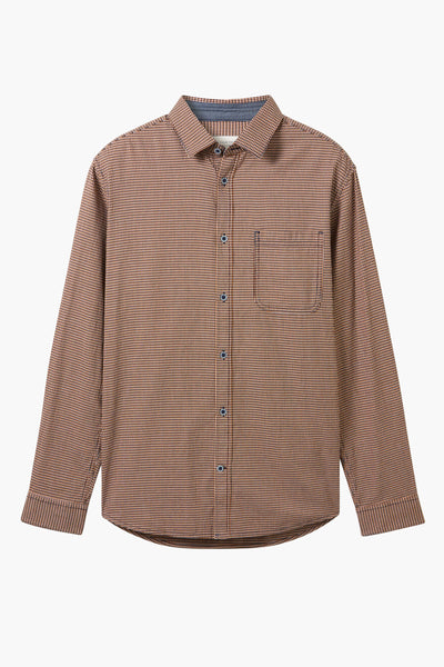 Chemise (manches longues) Orange - Tom Tailor