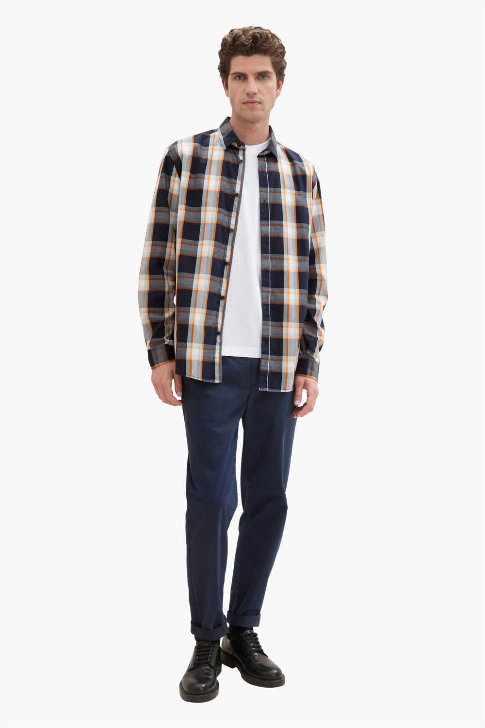 Chemise (manches longues) Bleu - Tom Tailor