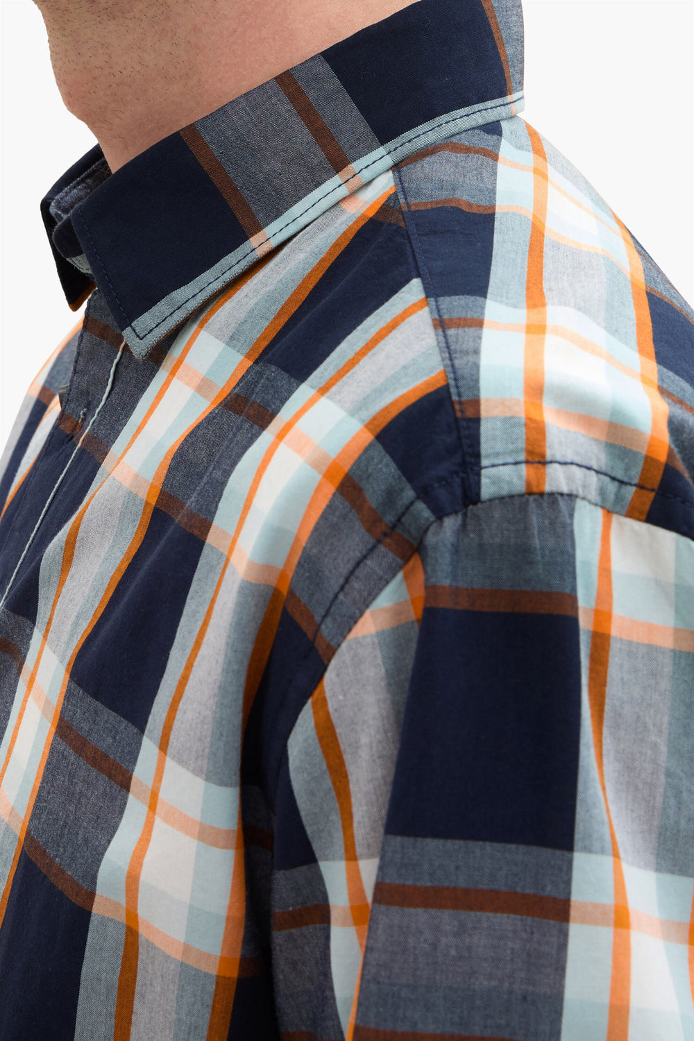 Chemise (manches longues) Bleu - Tom Tailor