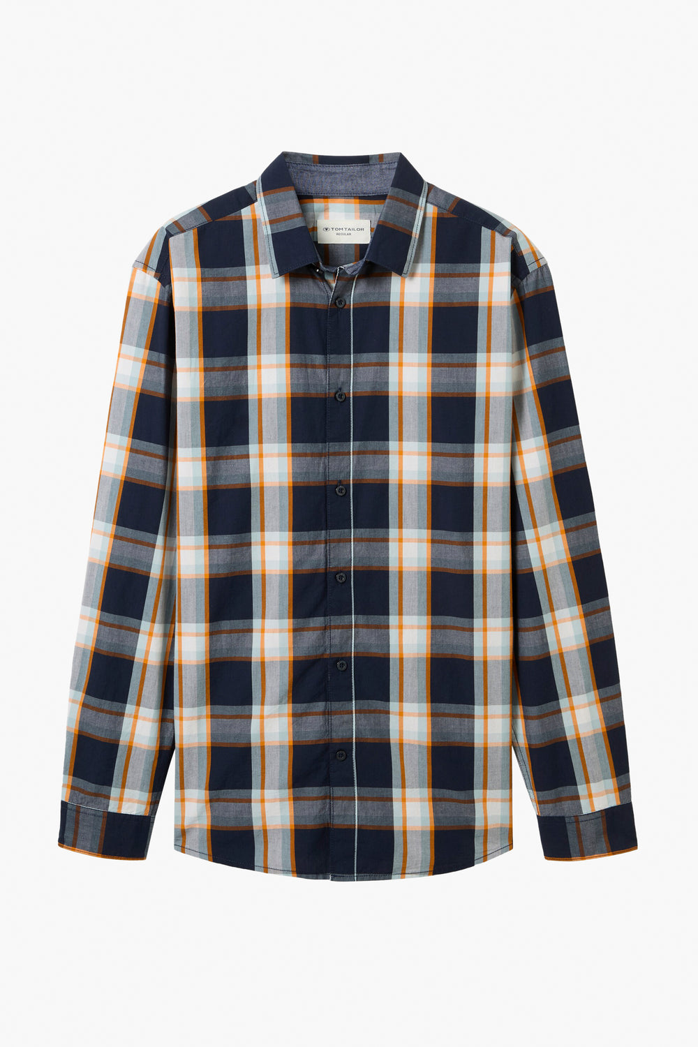 Chemise (manches longues) Bleu - Tom Tailor