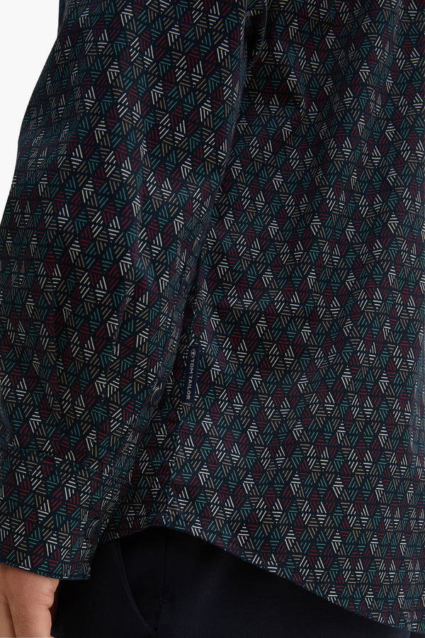 Chemise (manches longues) Bleu - Tom Tailor