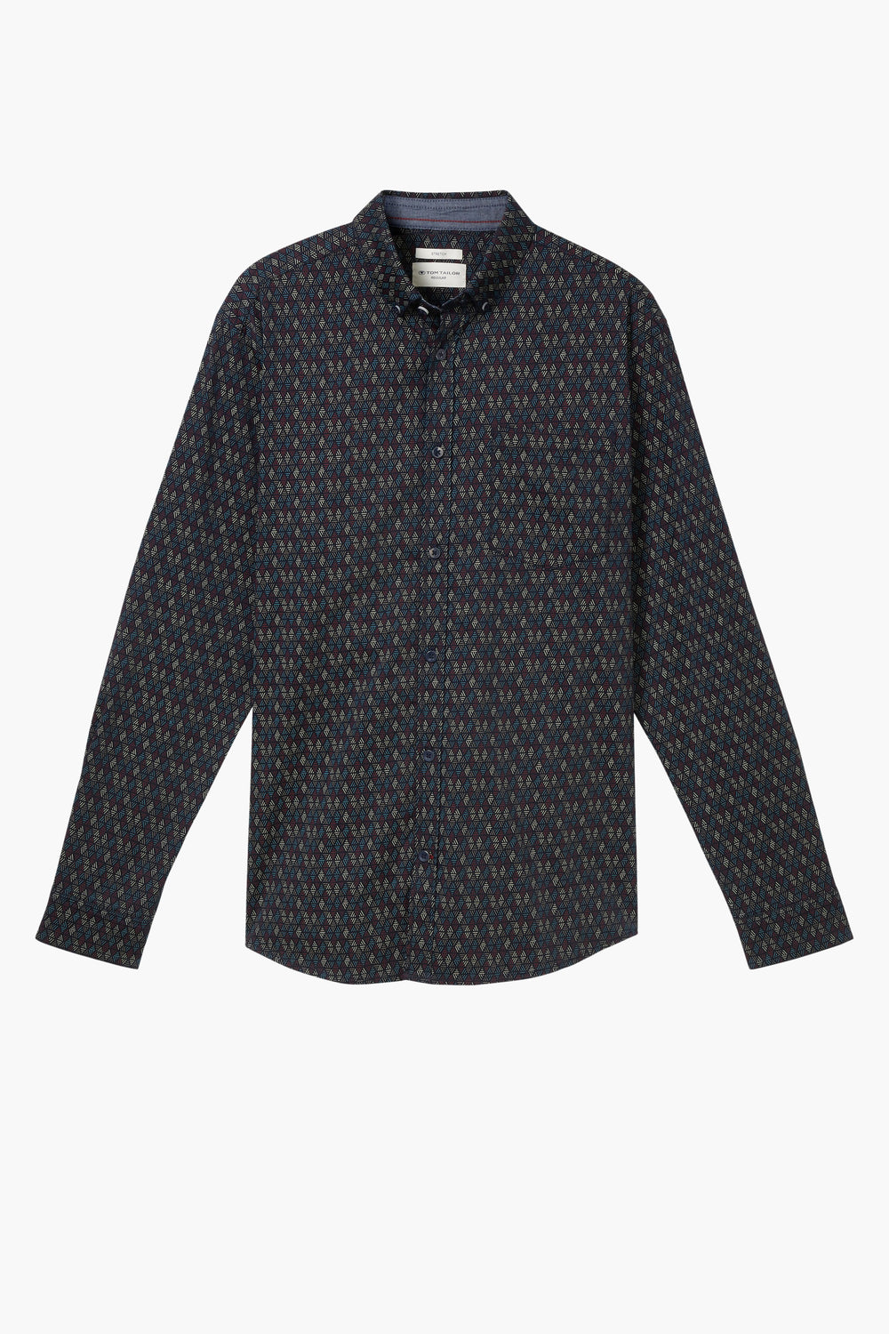 Chemise (manches longues) Bleu - Tom Tailor