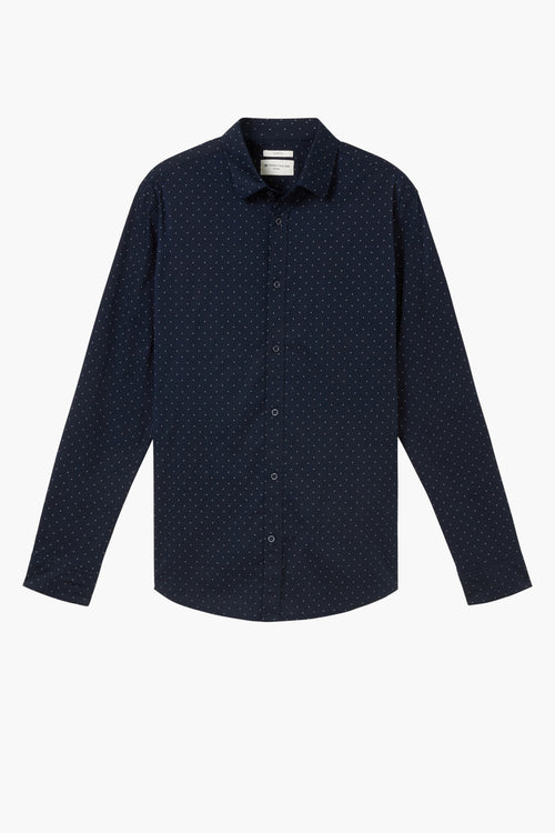 Chemise à manches longues - bleu