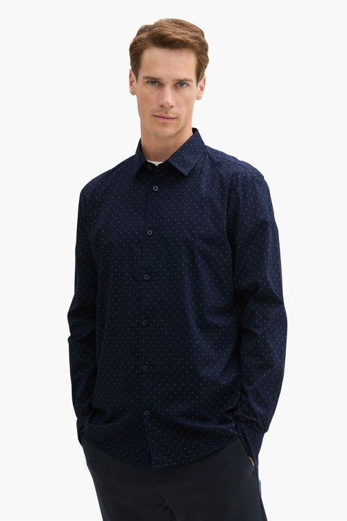 Chemise (manches longues) Bleu - Tom Tailor