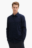 Hemd (lange mouwen) Blauw - Tom Tailor