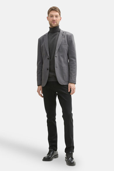 Blazer met piquéstructuur