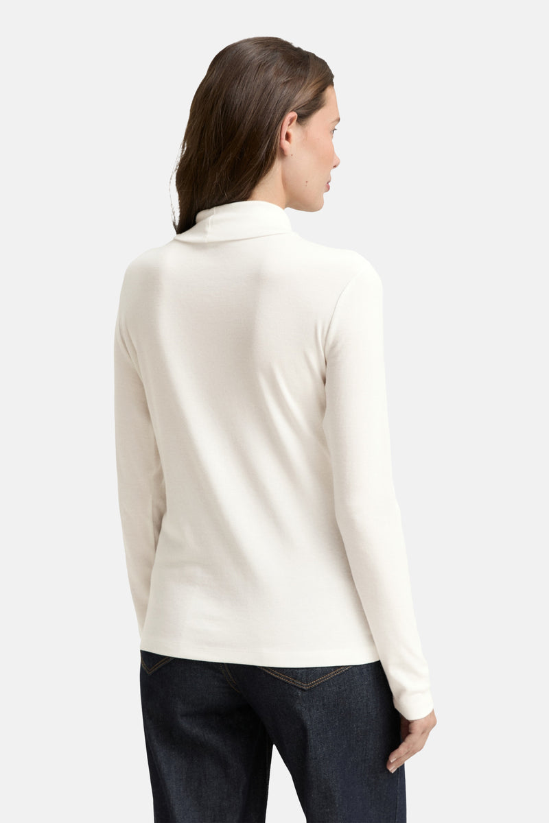 Shirt met lange mouwen en coltrui