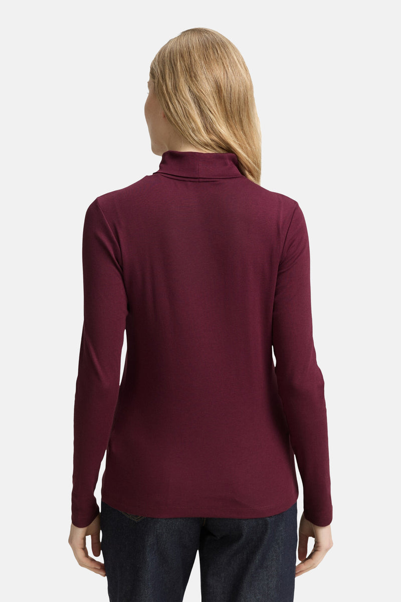 T-shirt met lange mouwen - Bordeaux