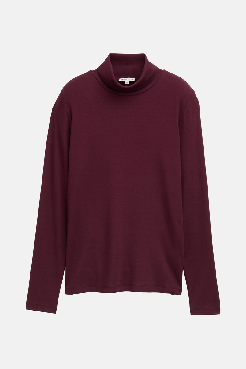 T-shirt met lange mouwen - Bordeaux