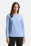 Pull à col rond - bleu
