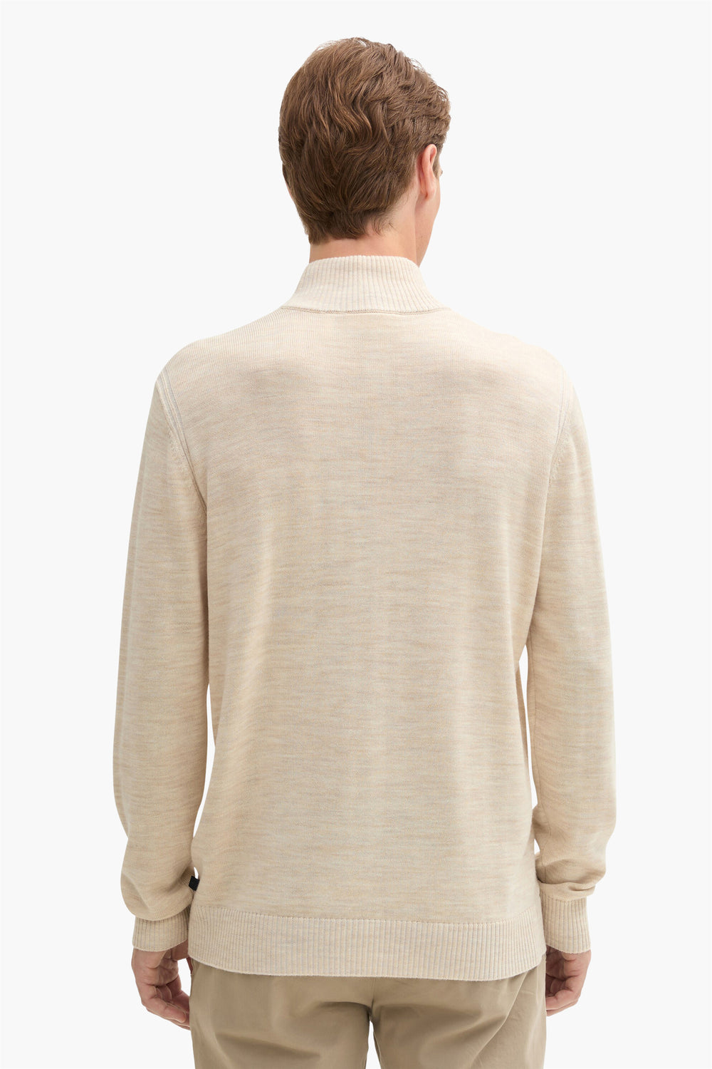 Pull col roulé Beige - Tom Tailor