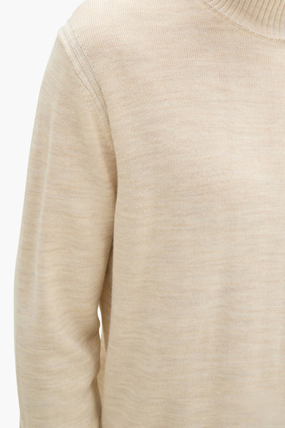 Pull col roulé Beige - Tom Tailor