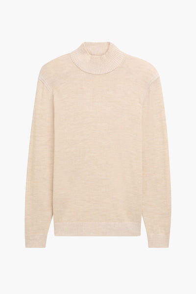 Pull col roulé Beige - Tom Tailor