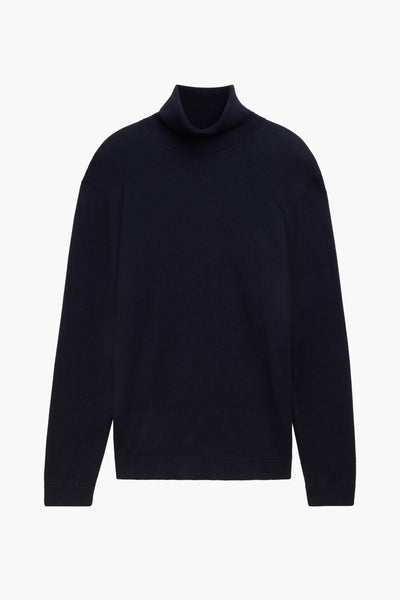 Pull col roulé Bleu - Tom Tailor
