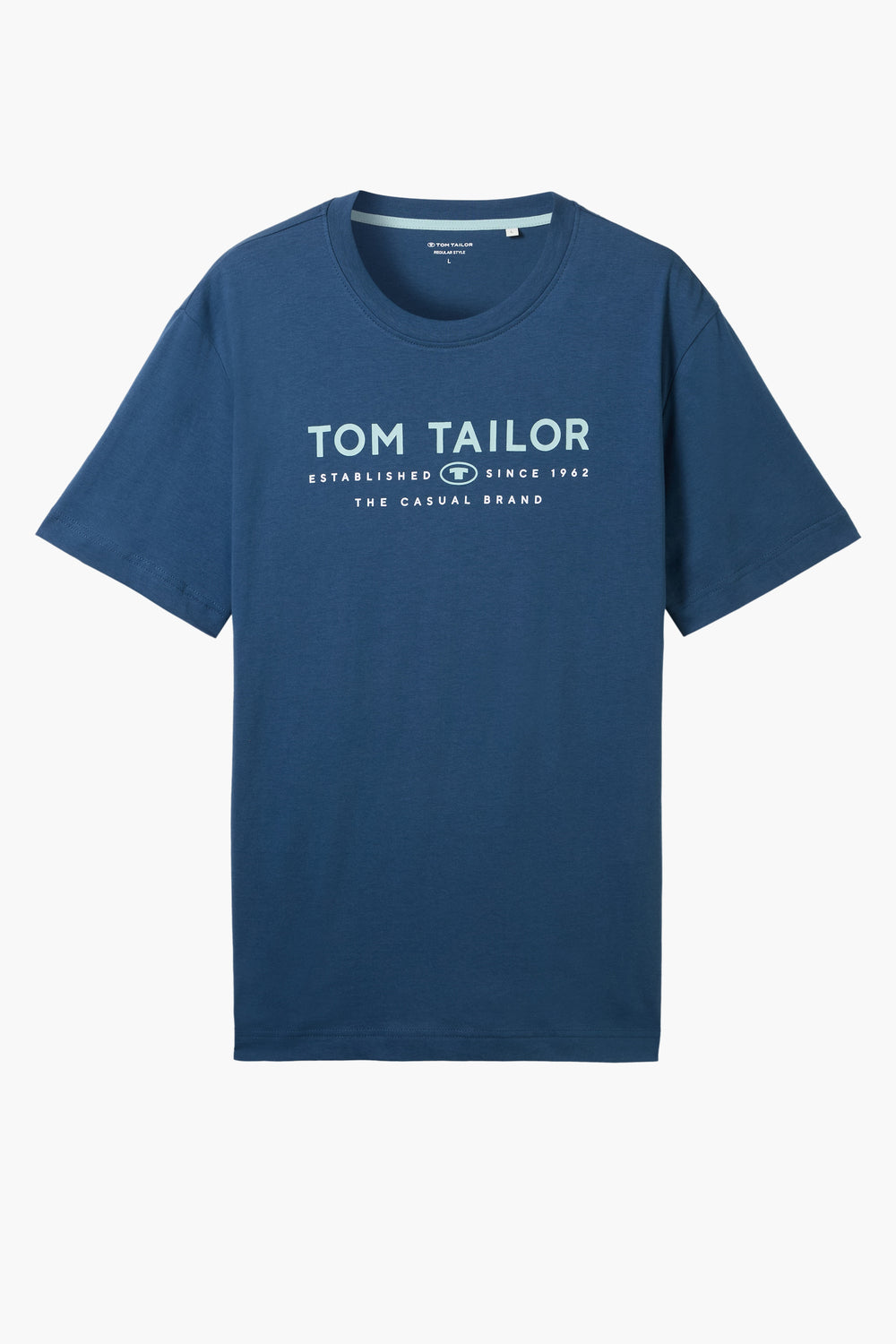T-shirt (korte mouwen) Blauw - Tom Tailor