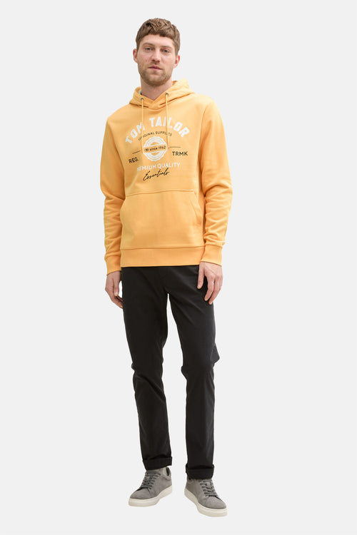 Sweat à capuche Orange - Tom Tailor
