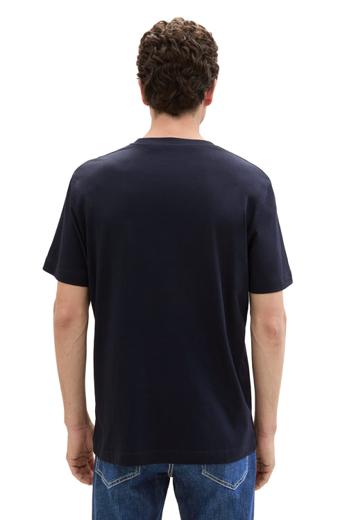 T-shirt (manches courtes) Bleu - Tom Tailor