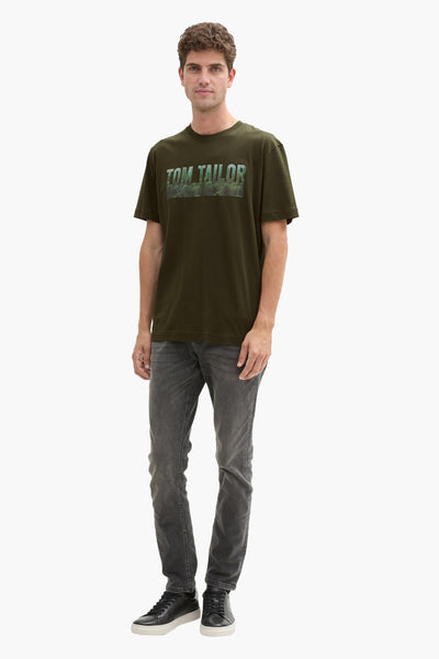 T-shirt (manches courtes) Vert - Tom Tailor