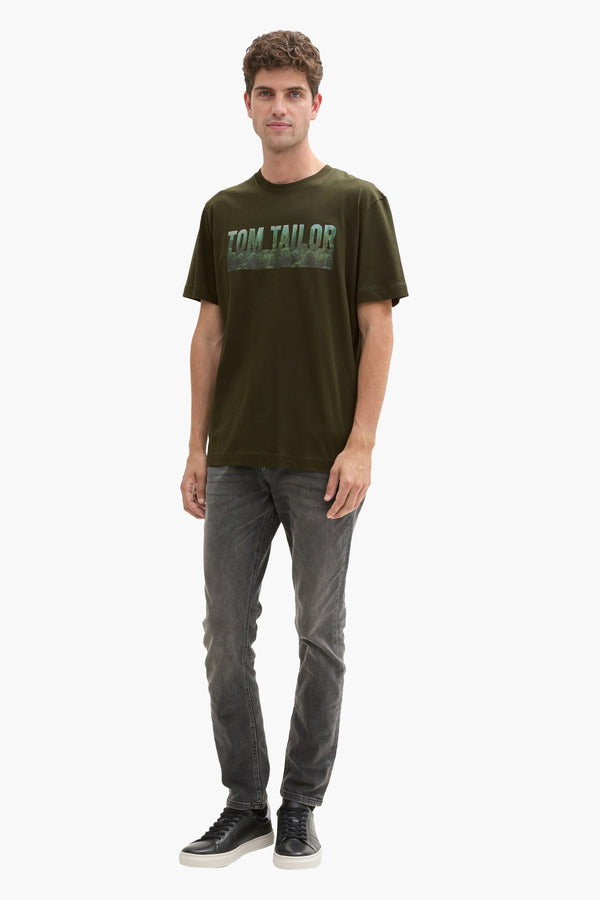 T-shirt (manches courtes) Vert - Tom Tailor