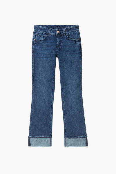 Jean droit MID BLUE DENIM - Tom Tailor