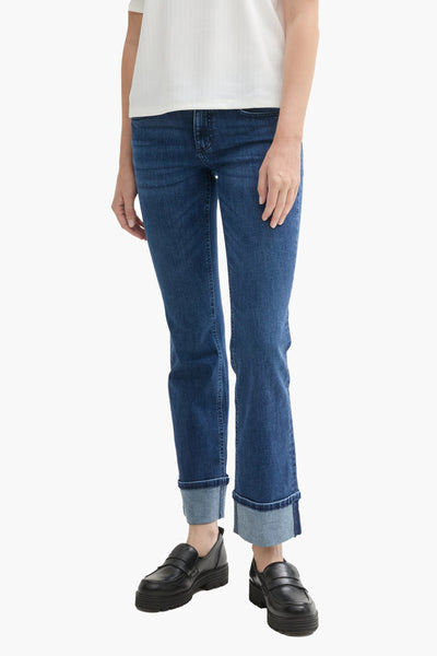 Jean droit MID BLUE DENIM - Tom Tailor