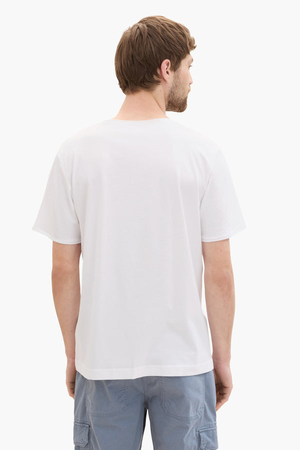 T-shirt (manches courtes) Blanc - Tom Tailor