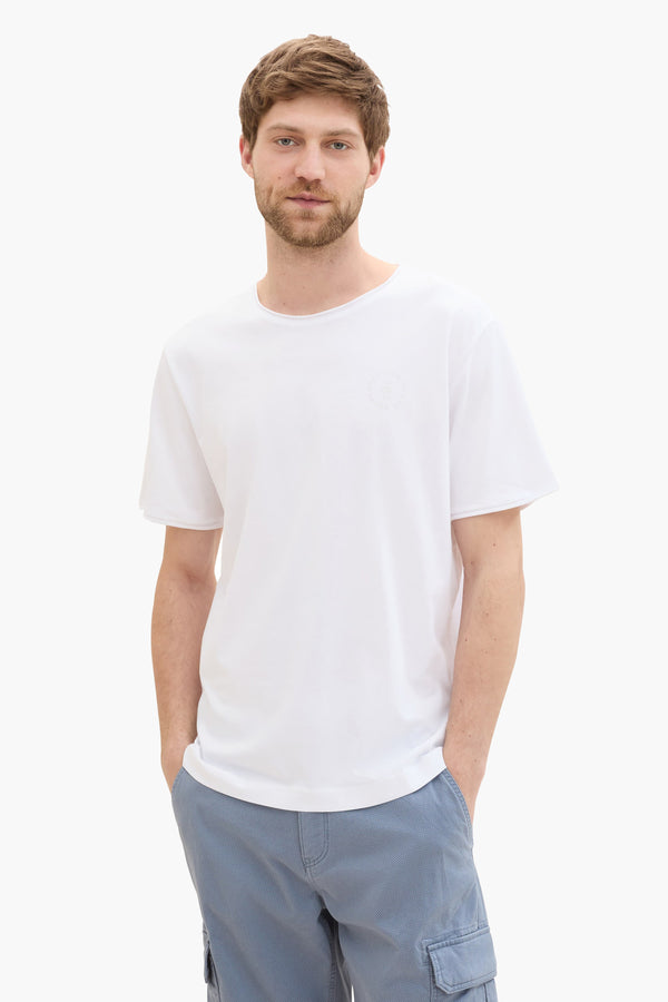 T-shirt (manches courtes) Blanc - Tom Tailor