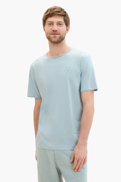 T-shirt (manches courtes) Bleu - Tom Tailor
