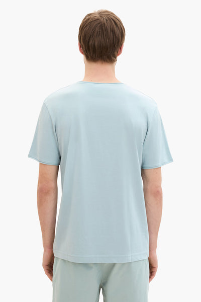 T-shirt (manches courtes) Bleu - Tom Tailor