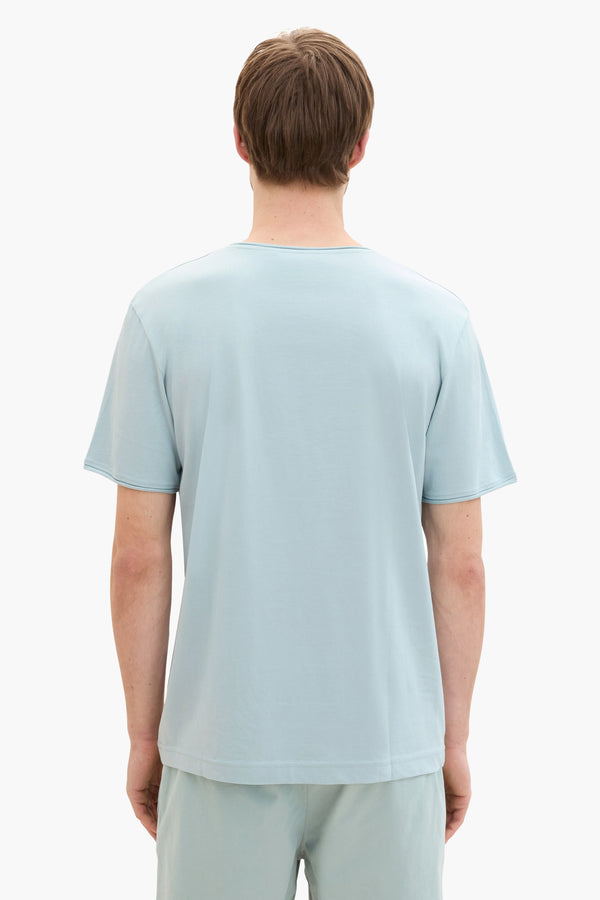T-shirt (manches courtes) Bleu - Tom Tailor