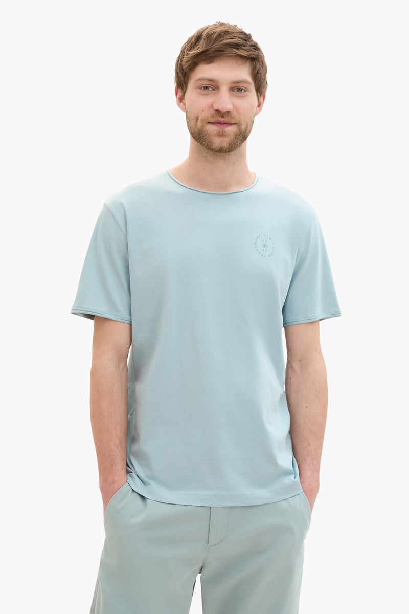 T-shirt (manches courtes) Bleu - Tom Tailor
