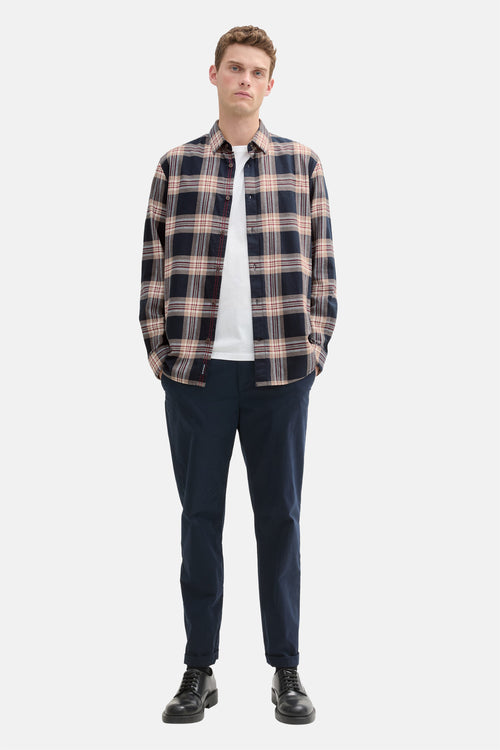 Chemise (manches longues) Bleu - Tom Tailor