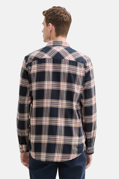 Chemise (manches longues) Bleu - Tom Tailor