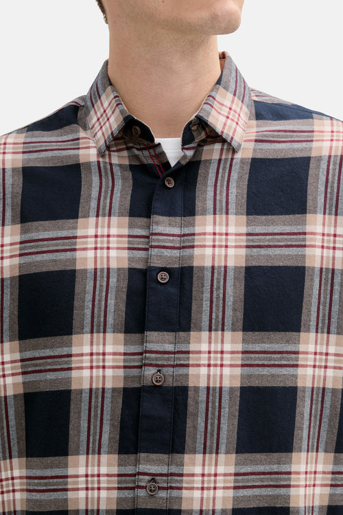 Chemise (manches longues) Bleu - Tom Tailor