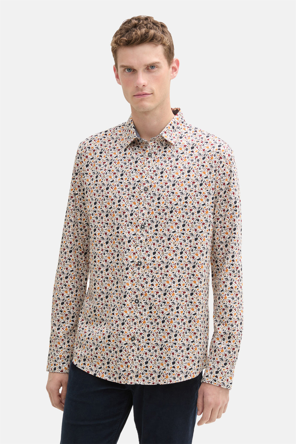 Chemise (manches longues) Écru - Tom Tailor