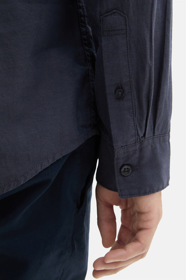 Chemise (manches longues) Bleu - Tom Tailor