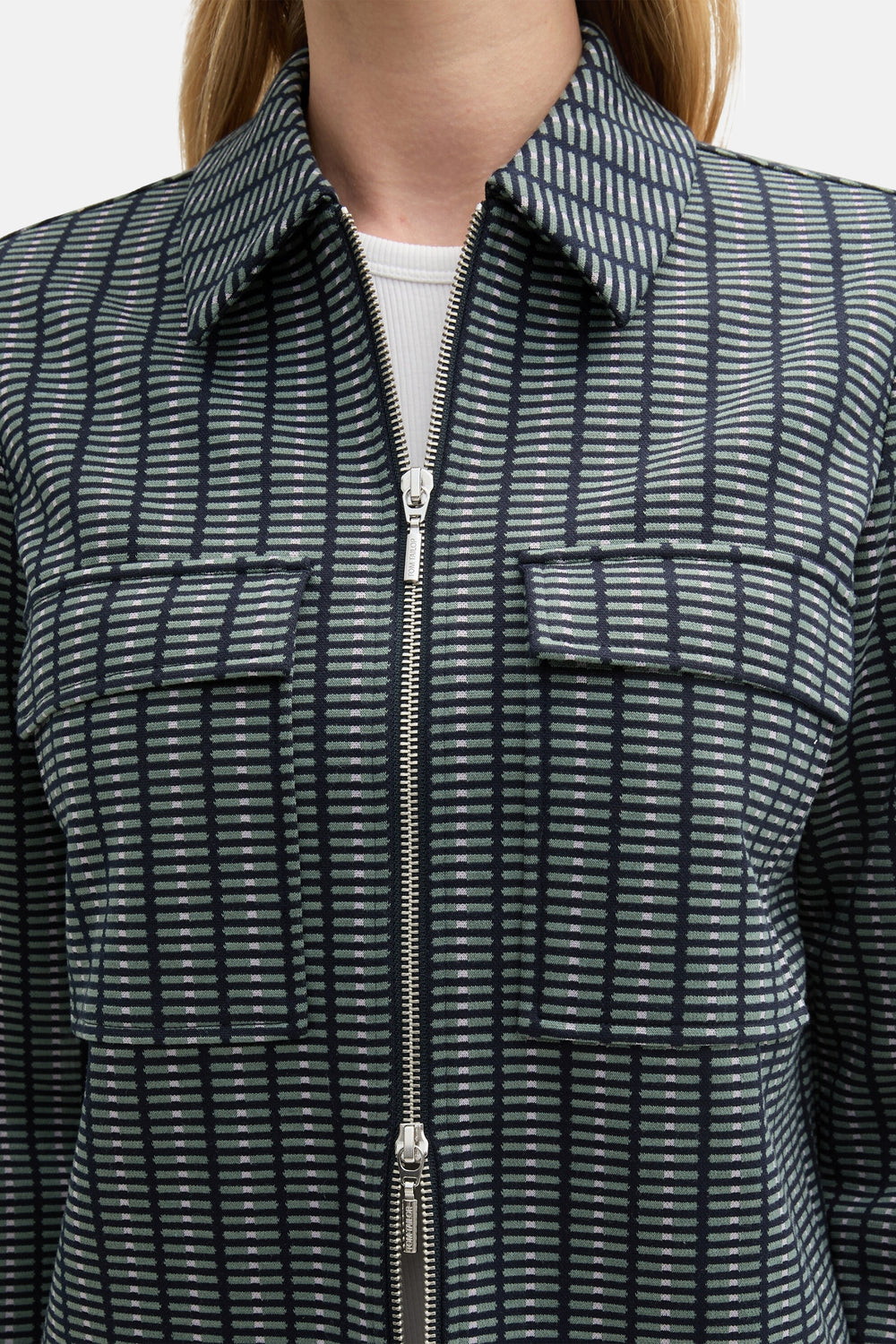 Veste courte Bleu - Tom Tailor