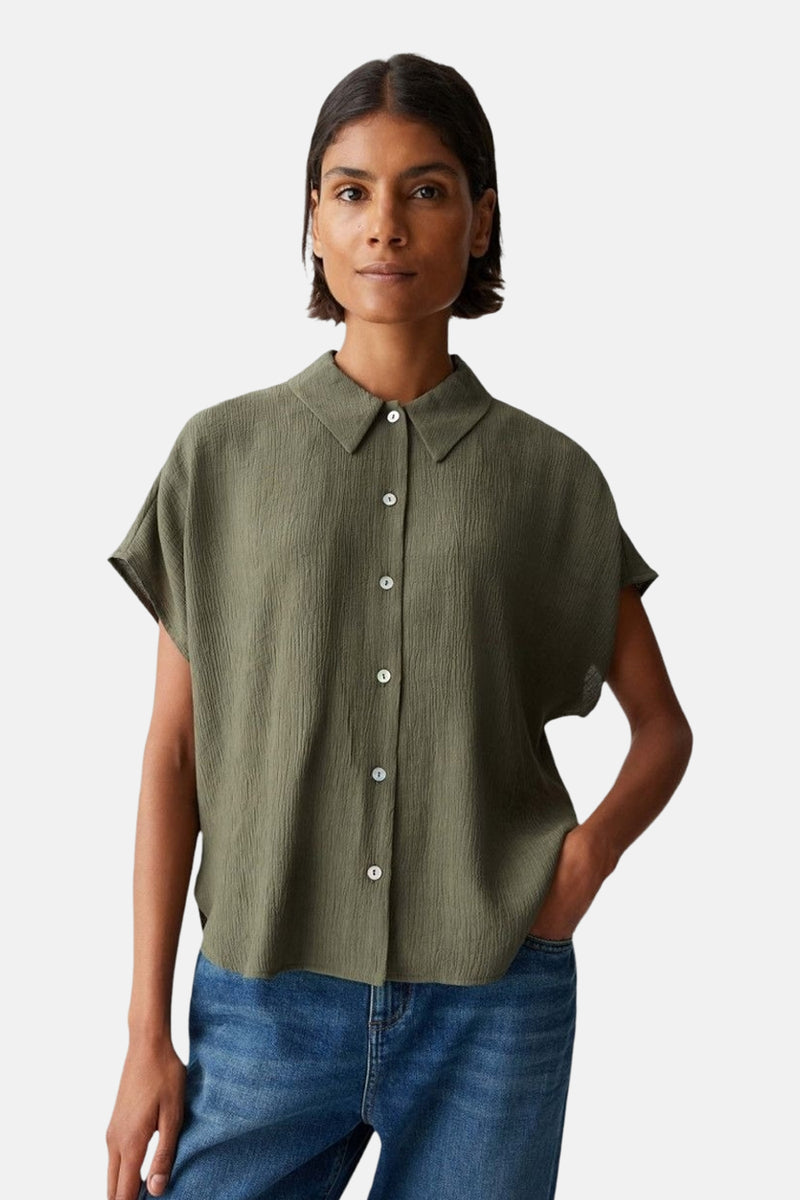 Chemise à manches courtes - vert