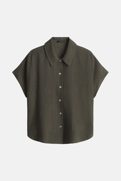 Hemd met korte mouwen - groen