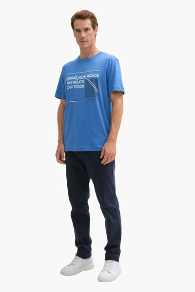 T-shirt (manches courtes) Bleu - Tom Tailor