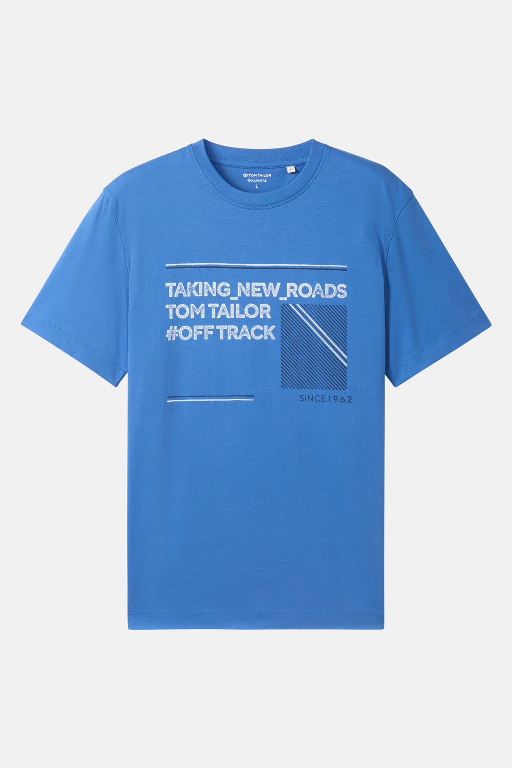 T-shirt (manches courtes) Bleu - Tom Tailor
