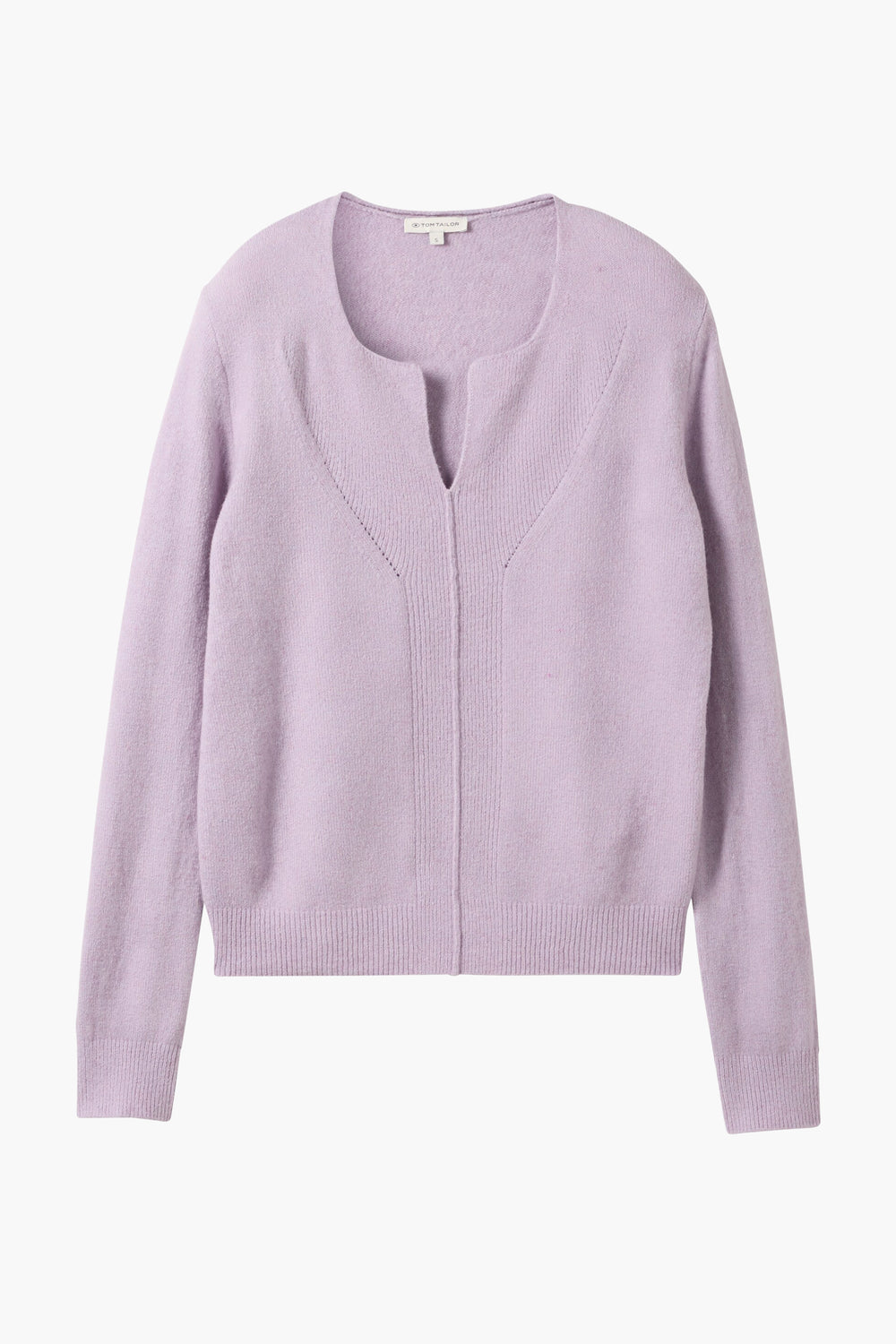 Pull col V Mauve - Tom Tailor