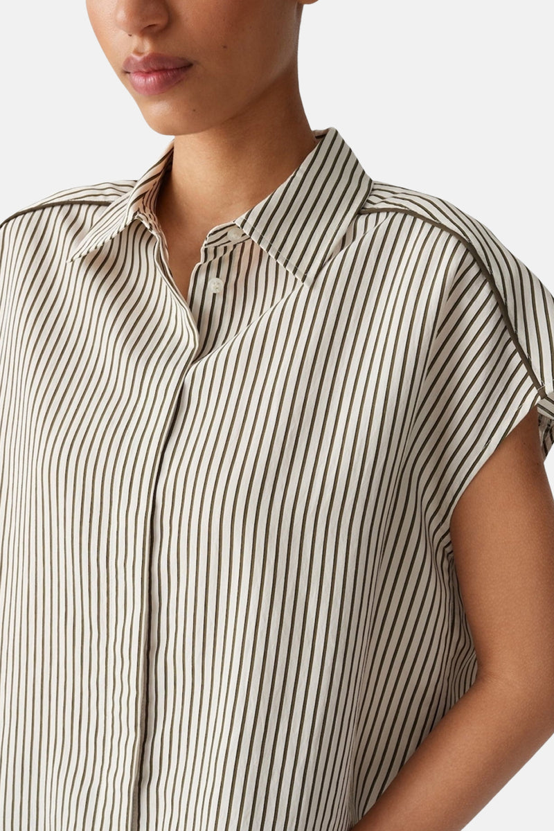 Hemd met korte mouwen - ecru