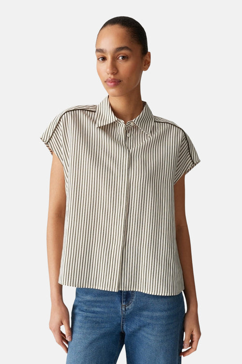 Hemd met korte mouwen - ecru