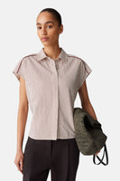 Hemd met korte mouwen - Bordeaux