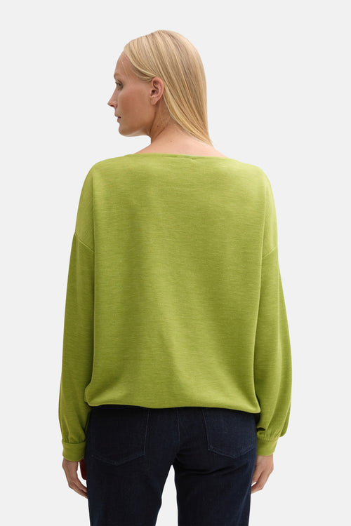 Sweat col rond VERT - Tom Tailor