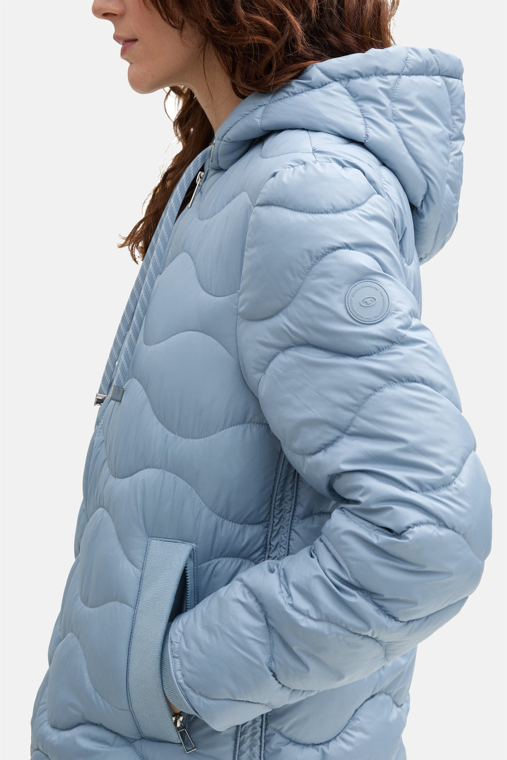 Veste courte Bleu - Tom Tailor