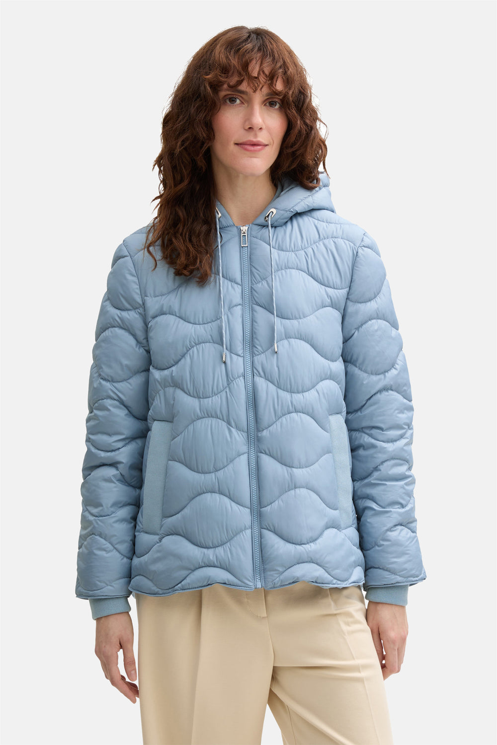 Veste courte Bleu - Tom Tailor