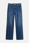 Jean droit dark blue denim - OPUS