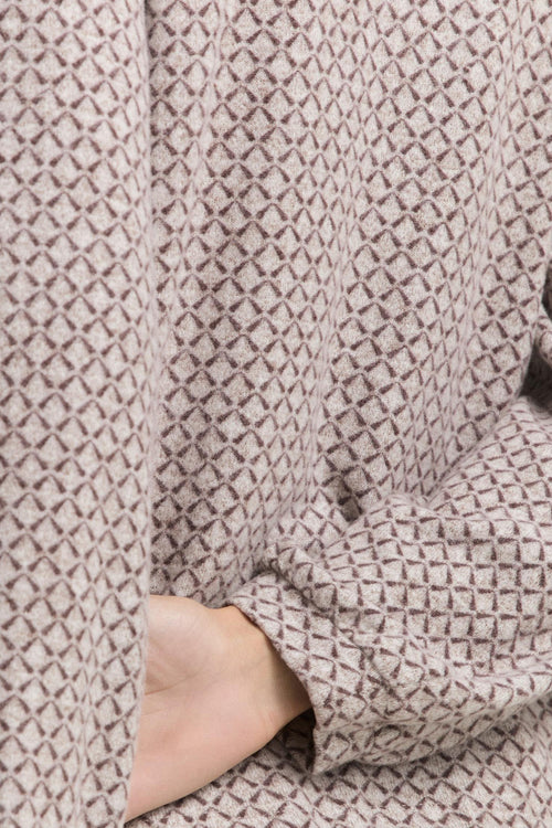 T-shirt met lange mouwen - bruin